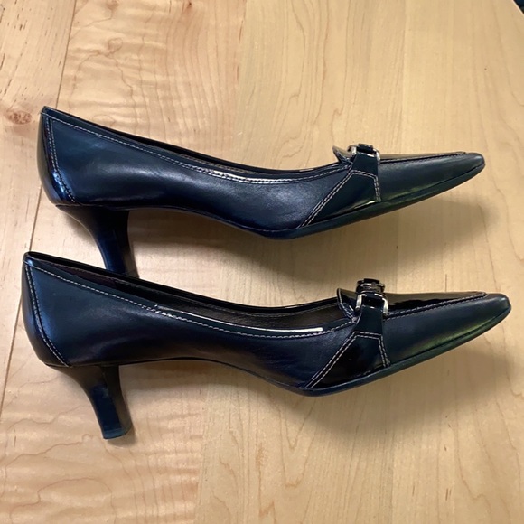 EUC Circa Joan & David Leather Kitten Heel - Picture 8 of 10